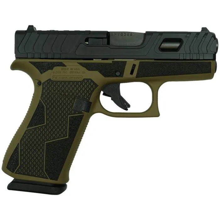 custom glock 43x fs 9mm pistol usa kavorka fde glux4350201kvkaf cssi | WTW Arms