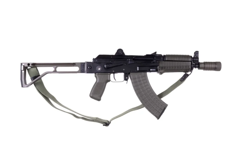 Arsenal Factory SBR AR-M14SF TACT 7.62x39mm Rifle Tactical Right-Side Folding Stock OD Green Flash Hider - Image 3