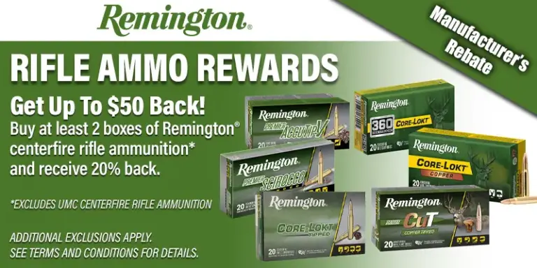 Remington Ammo Rebate