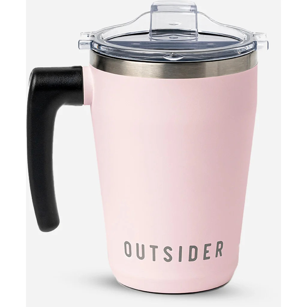 Outsider The AM Travel Mug Light Pink - Image 3