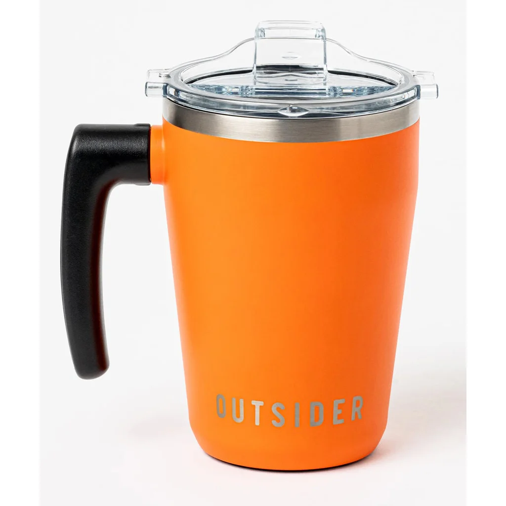 Outsider The AM Travel Mug Blaze Orange - Image 3