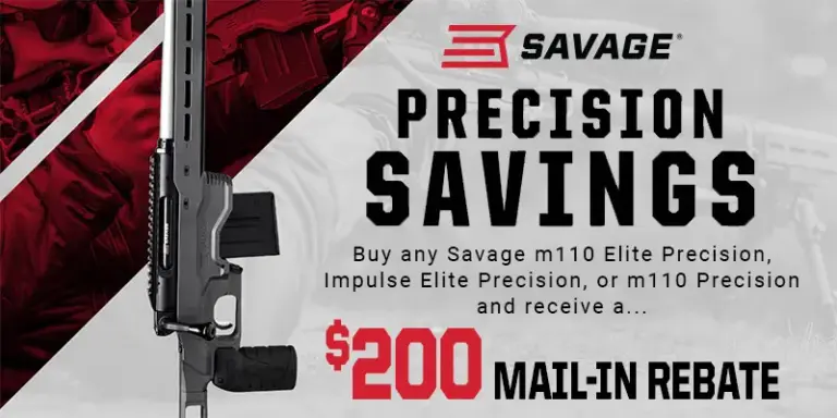 WTW Arms CT Savage Precision Rebate