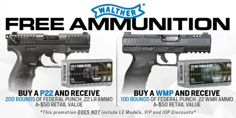 Walter Free Ammo Promo WTW Arms Connecticut