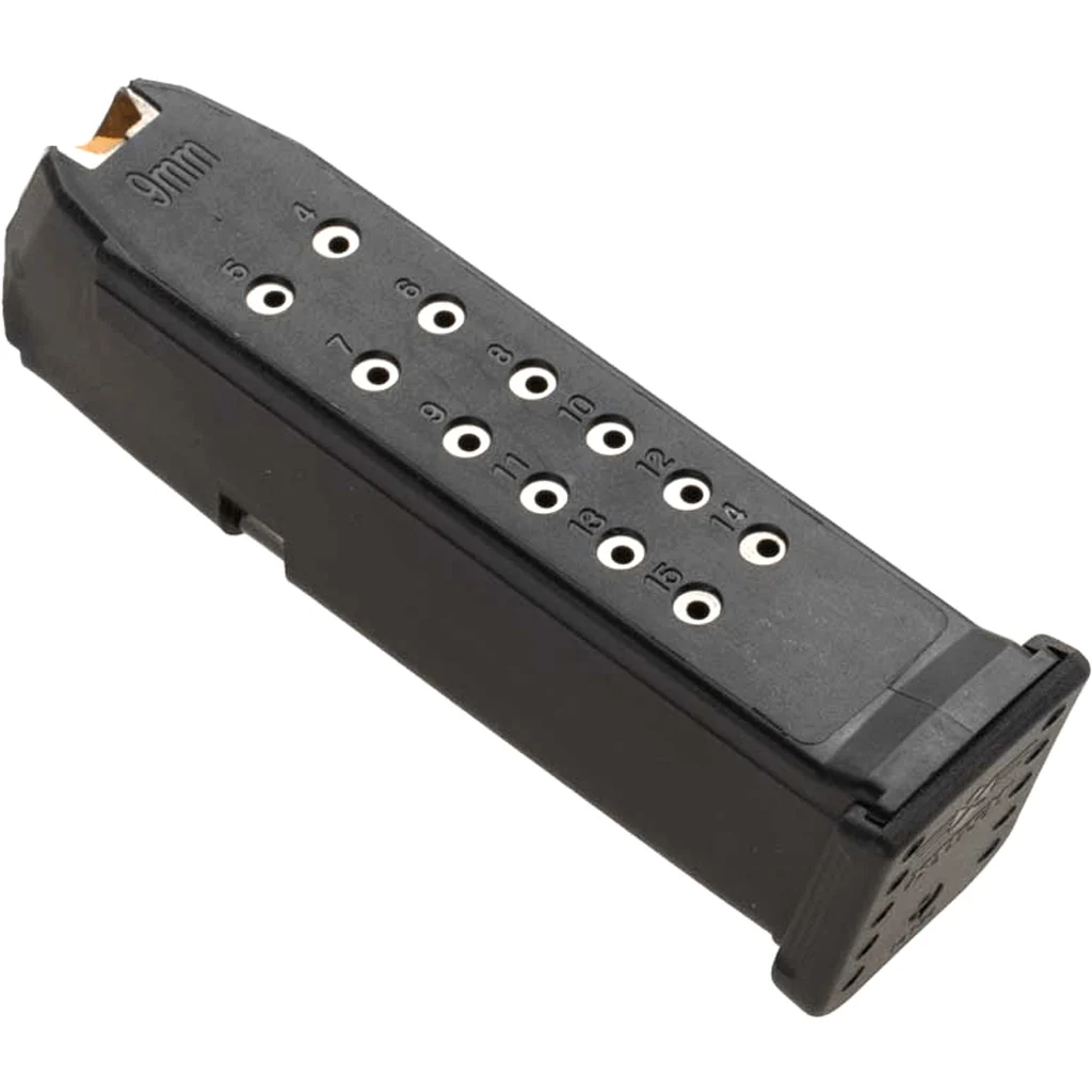 XTech Steel Reinforced Magazine 2 pk. 10 rd. 9mm Glock 17 Black - Image 3