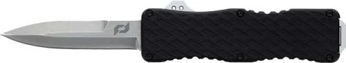 SCHRADE KNIFE UPROAR D/A OTF - 3" D2 BAYONET POINT BLACK/SS - Image 2