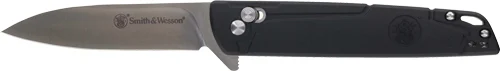 S&W KNIFE 24/7 CROSSBAR FOLDER - 3.25" SS/BLACK GENTLEMAN - Image 2