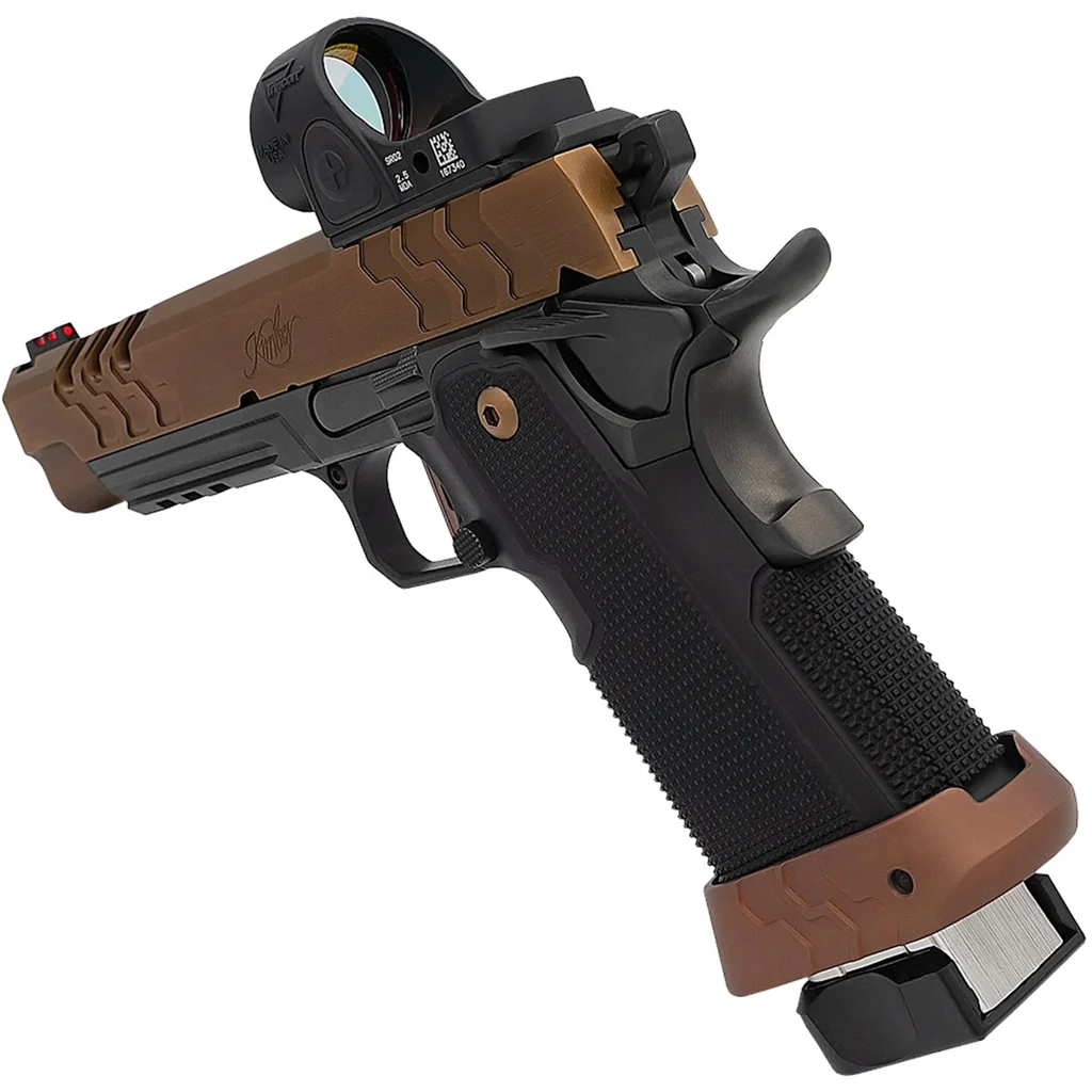 Kimber 2K11 Target Pistol 9 mm 5 in Coyote PVD Optic Included 17 rd & 20 rd - Image 3