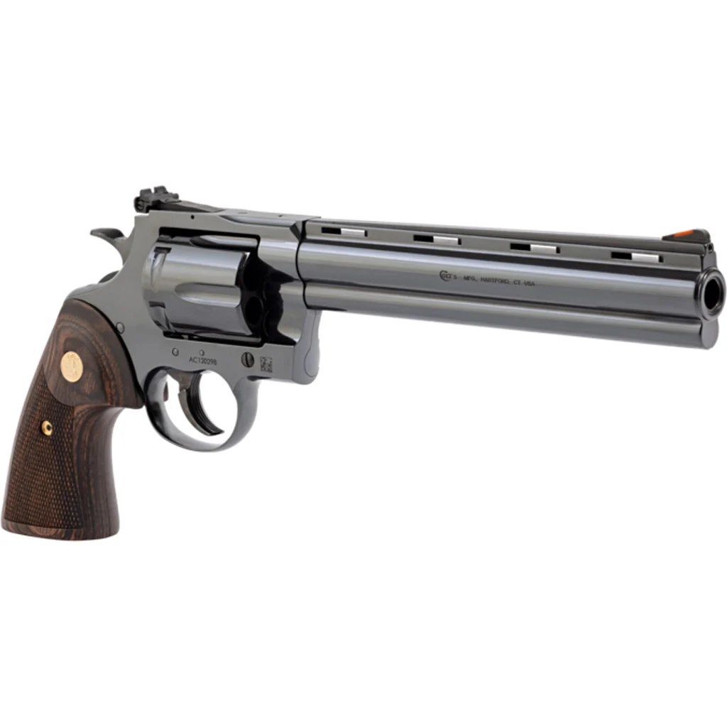 Colt Anaconda Revolver 44 Mag 8 in. Polished Blue w/ Walnut Grip 6 rd. - Image 3