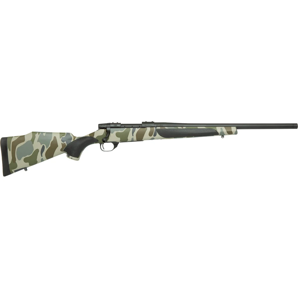 Weatherby Vanguard Hush Tundra Rifle 350 Legend 20 in Hush Camo Threaded RH - Image 2