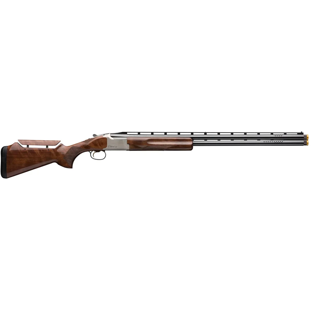 Browning Citori CXT White Shotgun 12 ga. 30 in. Walnut 3 in. Slvr/Blue Adj Comb P+ - Image 2