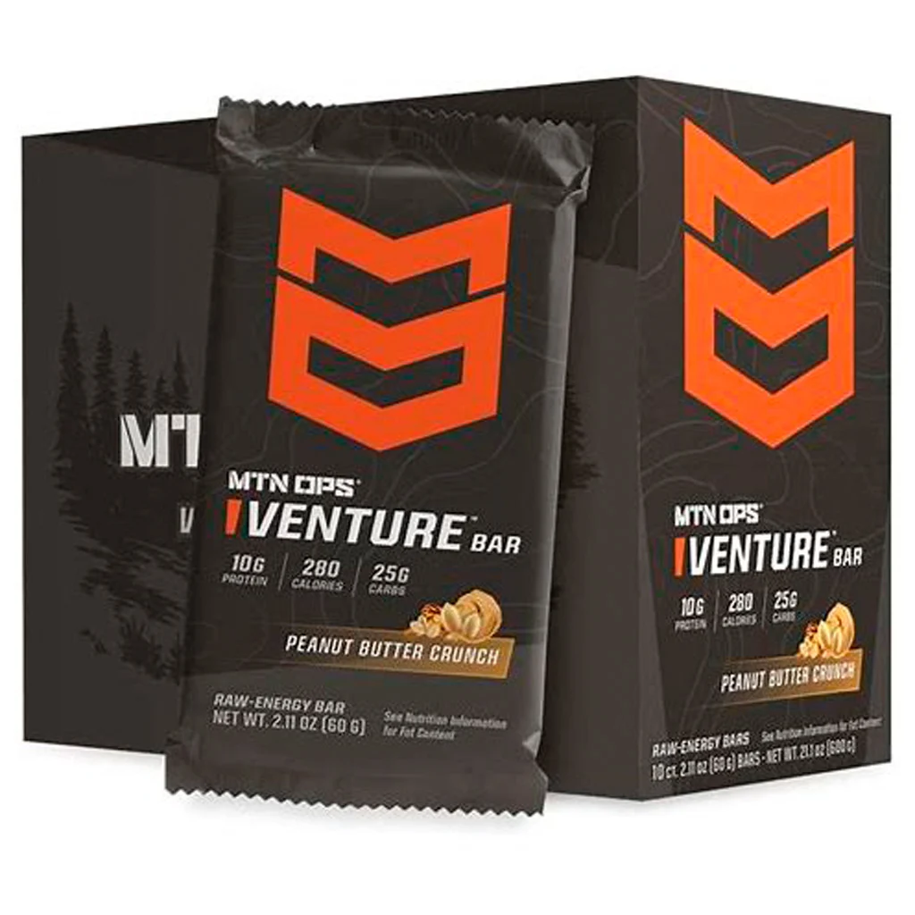 MTN OPS Venture Bar Peanut Butter Crunch 10pk - Image 2