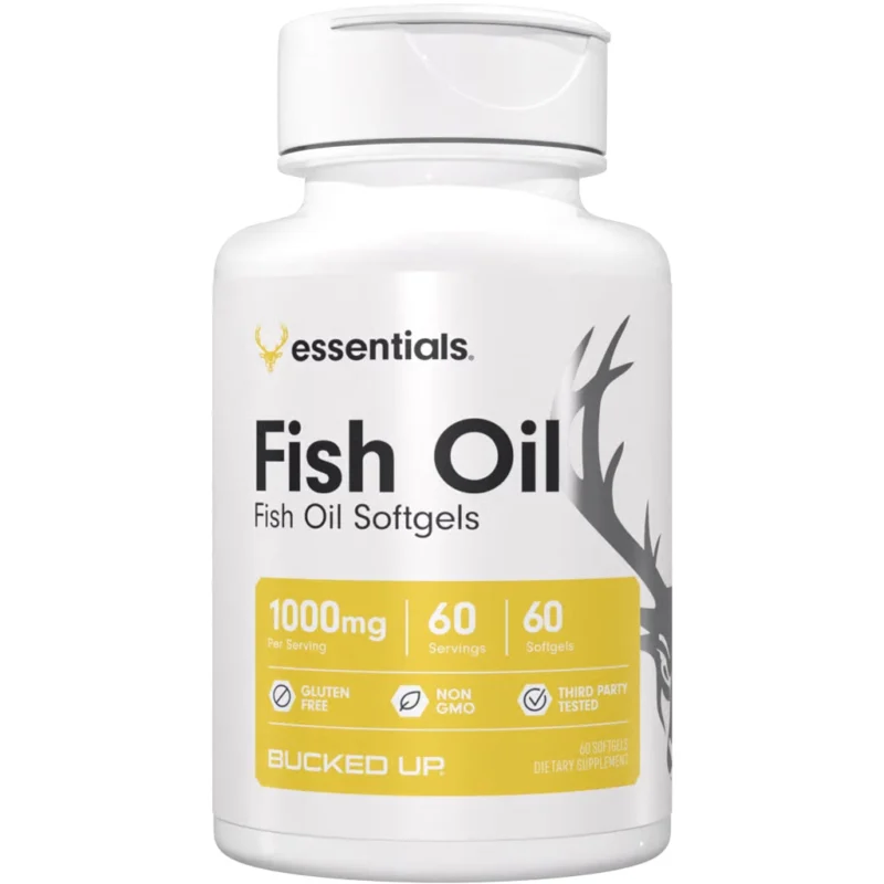 Bucked Up Fish Oil Supplement 60 Capsules - Image 3