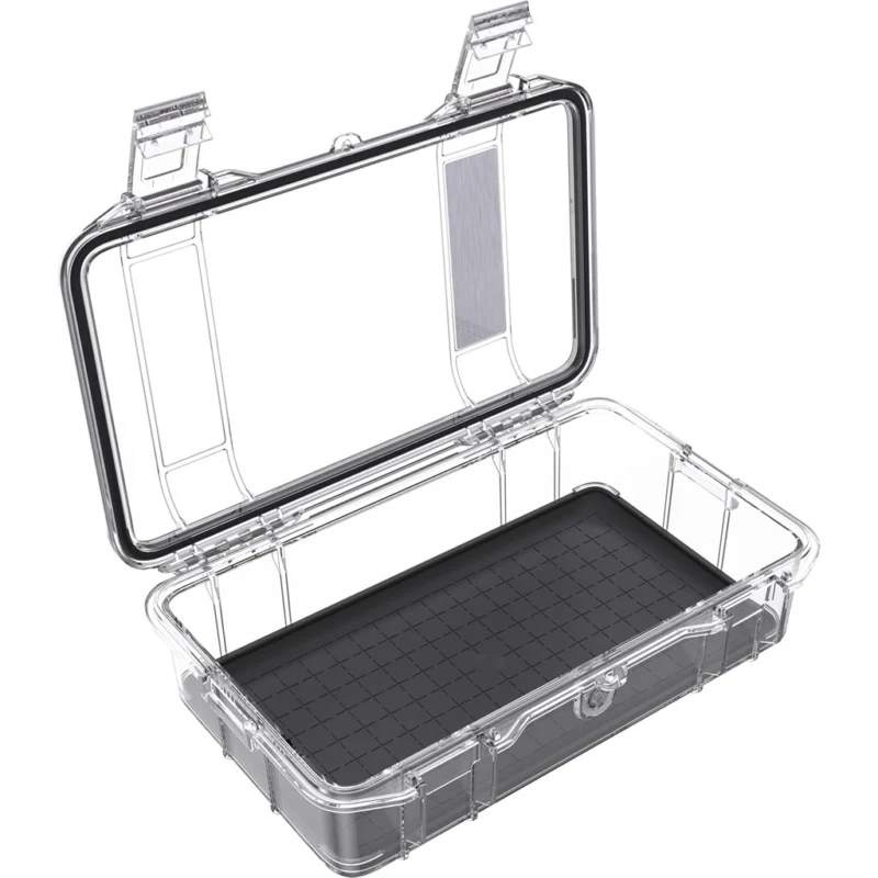 Pelican Waterproof M60 Micro Case Black/Clear - Image 2