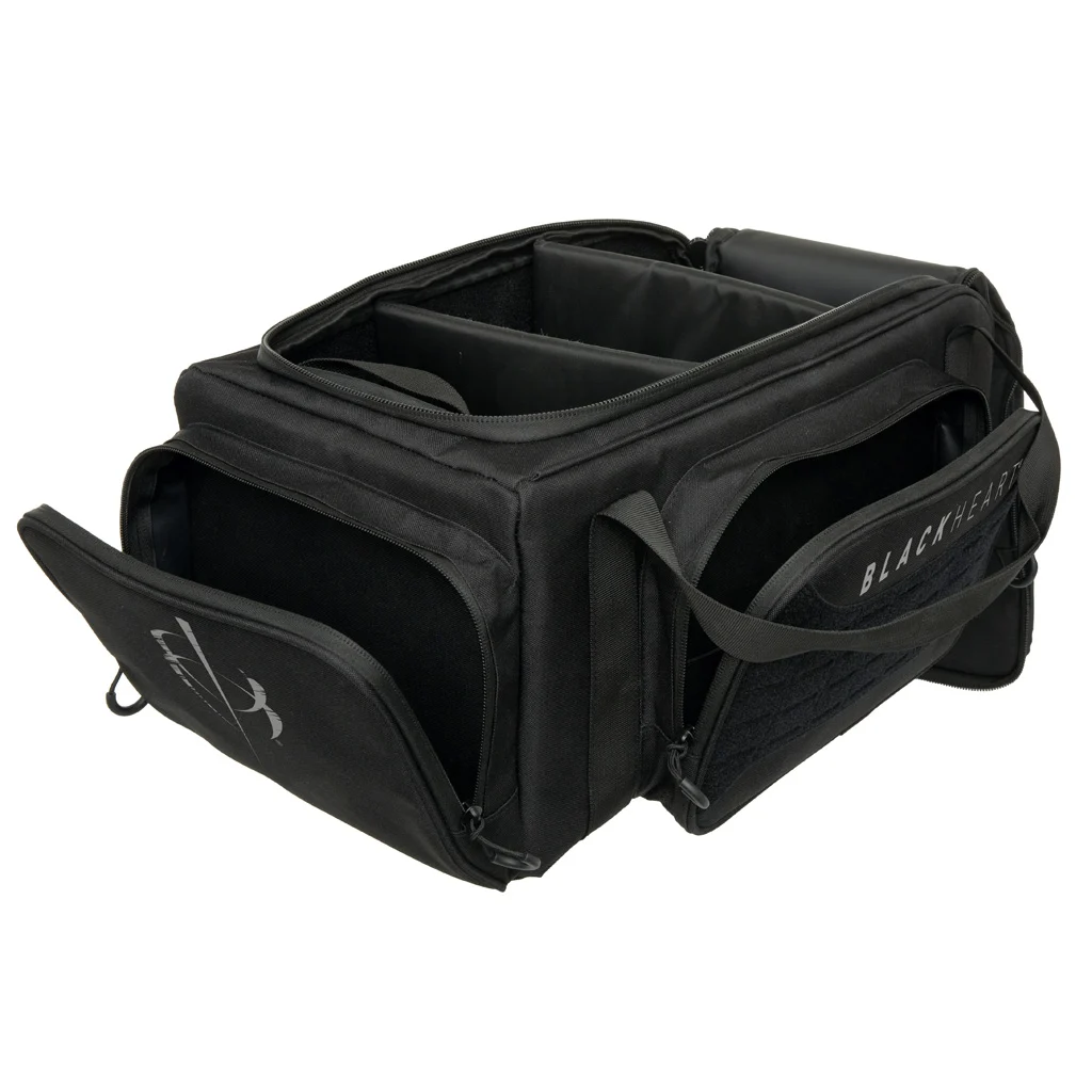 BlackHeart Impulse Range Bag with Ammo Carrier & Pistol Sleeve Black - Image 4