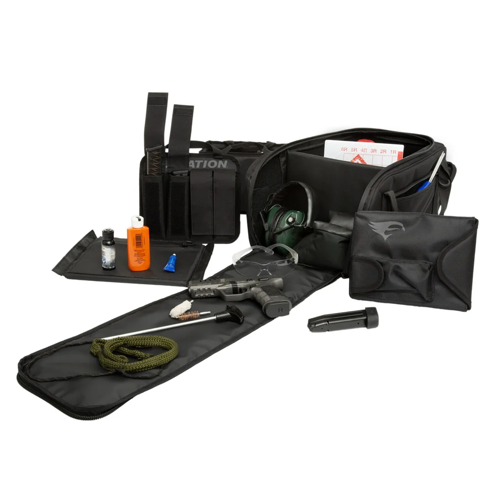 Elevation Tailwind Range Bag with Pistol Sleeve Black - Image 6