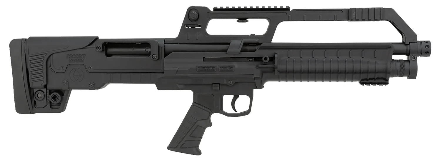 ESCORT Heba20180001 Bulltac 20 Gauge Semi-auto 3" 5+1 18" Black Steel Barrel, Black Picatinny Rail Aluminum/polymer Receiver, Bullpup W/pistol Grip Synthetic Stock