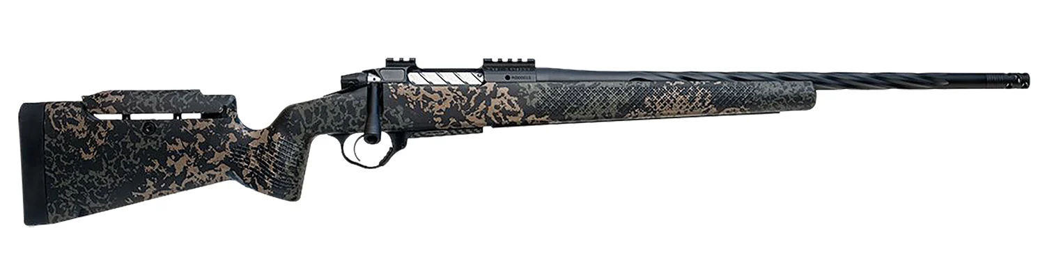 Seekins Precision 0011710285-F Havak PH3 300 Win Mag 26" Black Fluted Threaded Barrel, Black Picatinny Rail Steel Receiver, Adj Cheek Riser Woodland Shadow Synthetic Stock