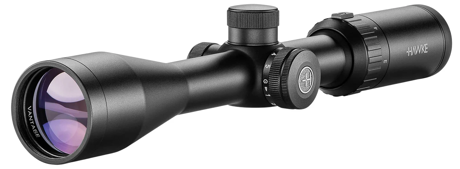 Hawke Sport Optics 14217 Vantage IR Riflescope Black 3-9x40mm 1" Tube Illuminated Red/Green Straight-Wall Marksman Reticle