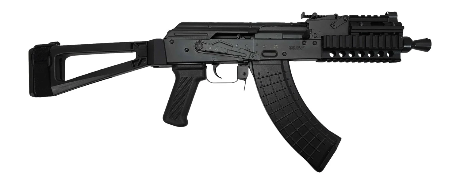 Pioneer Arms AK0031KAKTF Micro Hellpup  7.62x39mm 30+1 7" Threaded Barrel - Pioneer