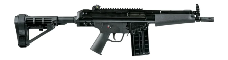 PTR 51PBR-3080101 51P 7.62x51mm/308 Win 20+1 8.50" Threaded Barrel Black Powdercoat