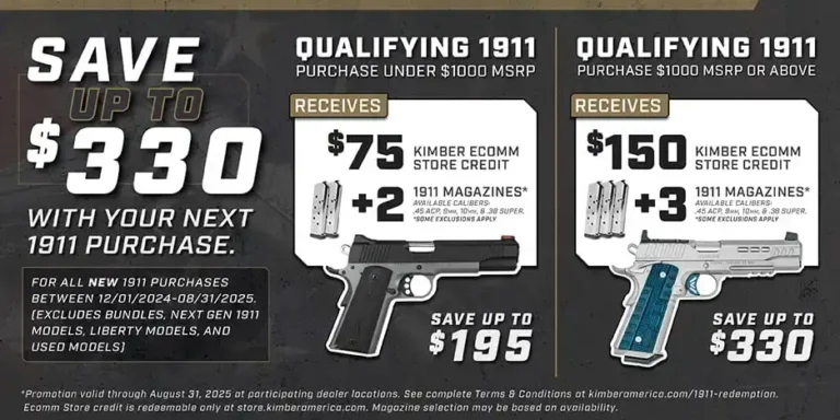 Kimber Rebate