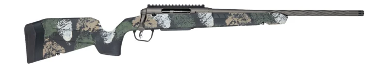 Savage Arms 33280 Axis 2 Pro 270 Win 4+1 20" Gun Metal Bronze Cerakote Spiral Fluted Threaded Barrel & Receiver w/Picatinny Rail, Forest SP Camo Fixed w/Pistol Grip Synthetic Stock, Right Hand