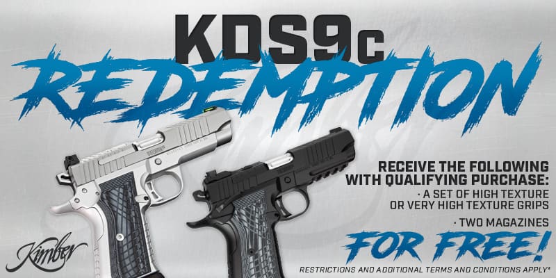 Kimber KDS9c Redemption 800 x 400 | WTW Arms