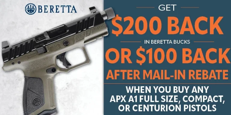 Beretta Rebate WTW Arms