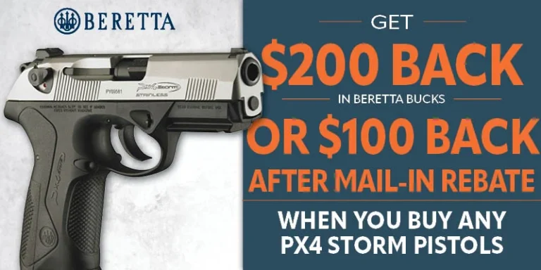 PX4 Storm Rebate WTW Arms