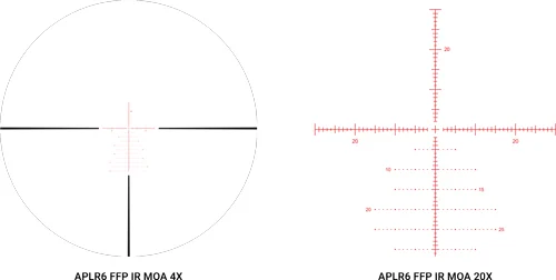 ATHLON SCOPE HELOS BTR G2 30MM - 4-20X50 SF IR APLR6 MOA FFP - Image 2