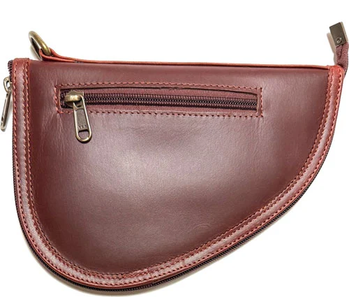 PALMETTO PISTOL CASE SMALL - OX BLOOD-BROWN BUFFALO - Image 2
