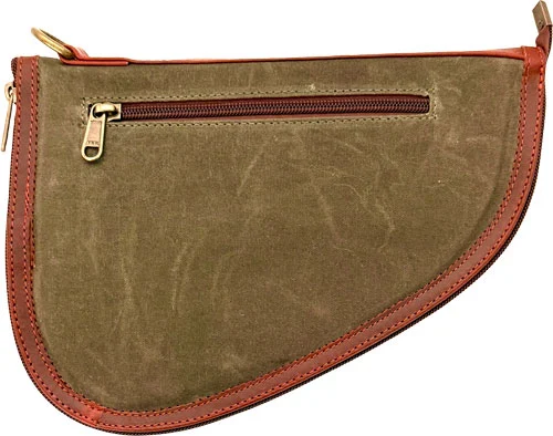 PALMETTO PISTOL CASE MEDIUM - WOODLAND WAXED CANVAS/BUFFALO - Image 2