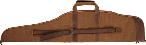 PALMETTO SCOPED RIFLE CASE 48" - FIELD TAN-WAXED CANVAS/BUFFALO - Image 3