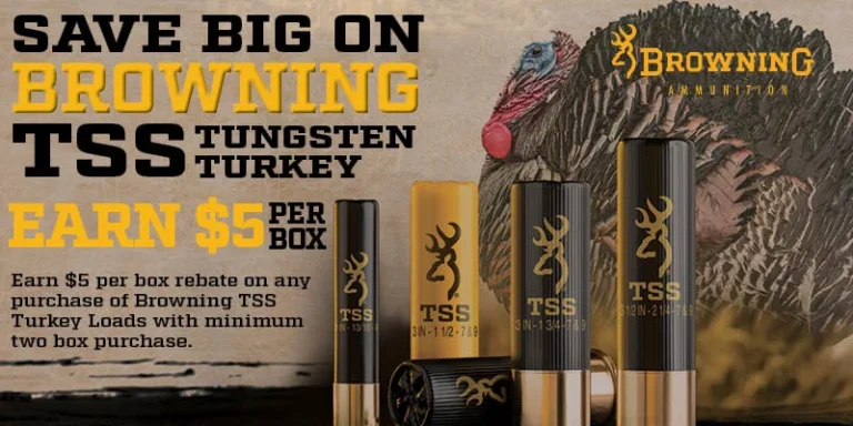 Browing Turkey rebate WTW Arms