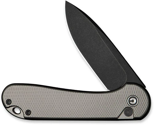 CIVIVI KNIFE ELEMENTUM II 2.9" - DAIMOND PATTERN GRAY/BLACK - Image 5