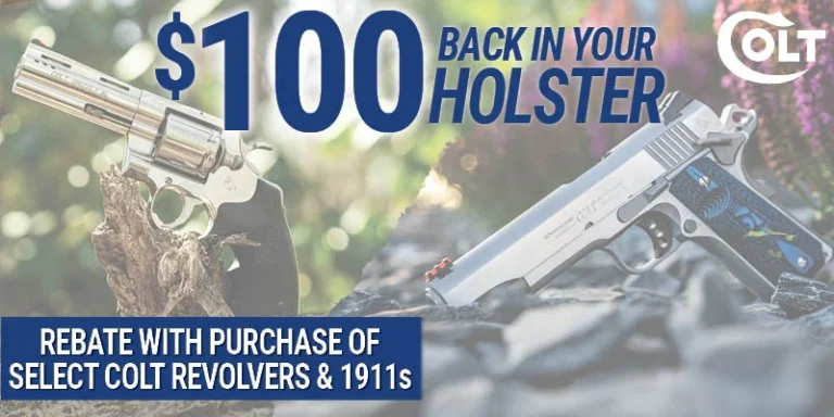Colt WTW Arms Rebate