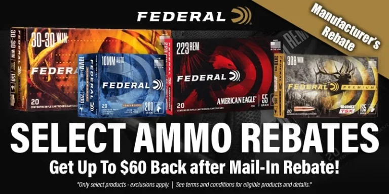 Federal Ammo Rebate