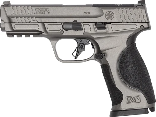 S&W M&P9 M2.0 METAL 9MM 4.22" - 15-SHOT TUNGSTEN GRAY CERAKOTE - Image 2