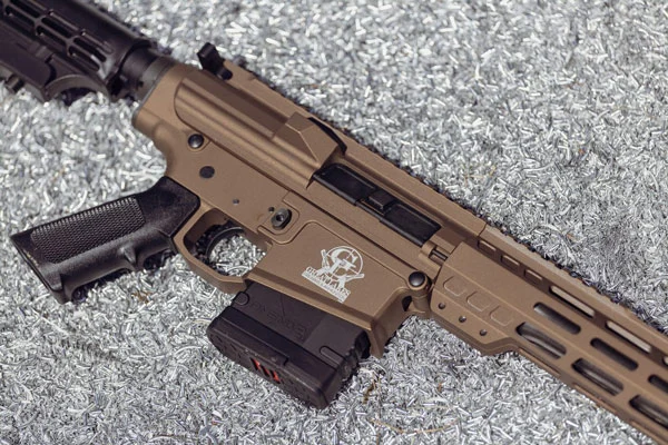 Great Lakes Firearms .308 Winchester Rifle .308 Win 10rd Magazine 16" Stainless Barrel 15" MLOK Rail Bronze Finish - Image 2