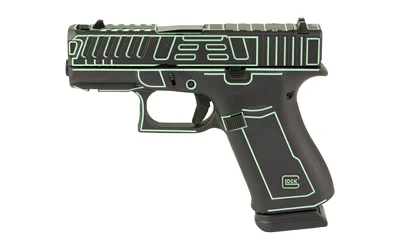 GLOCK 43X 9MM 15RD OUTLANDER BLUE - Image 2