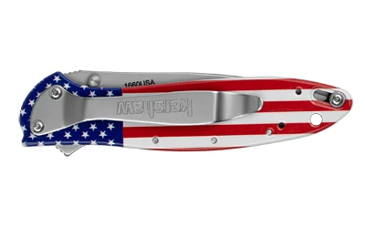 KERSHAW LEEK 3" USA FLAG/SLV - Image 3