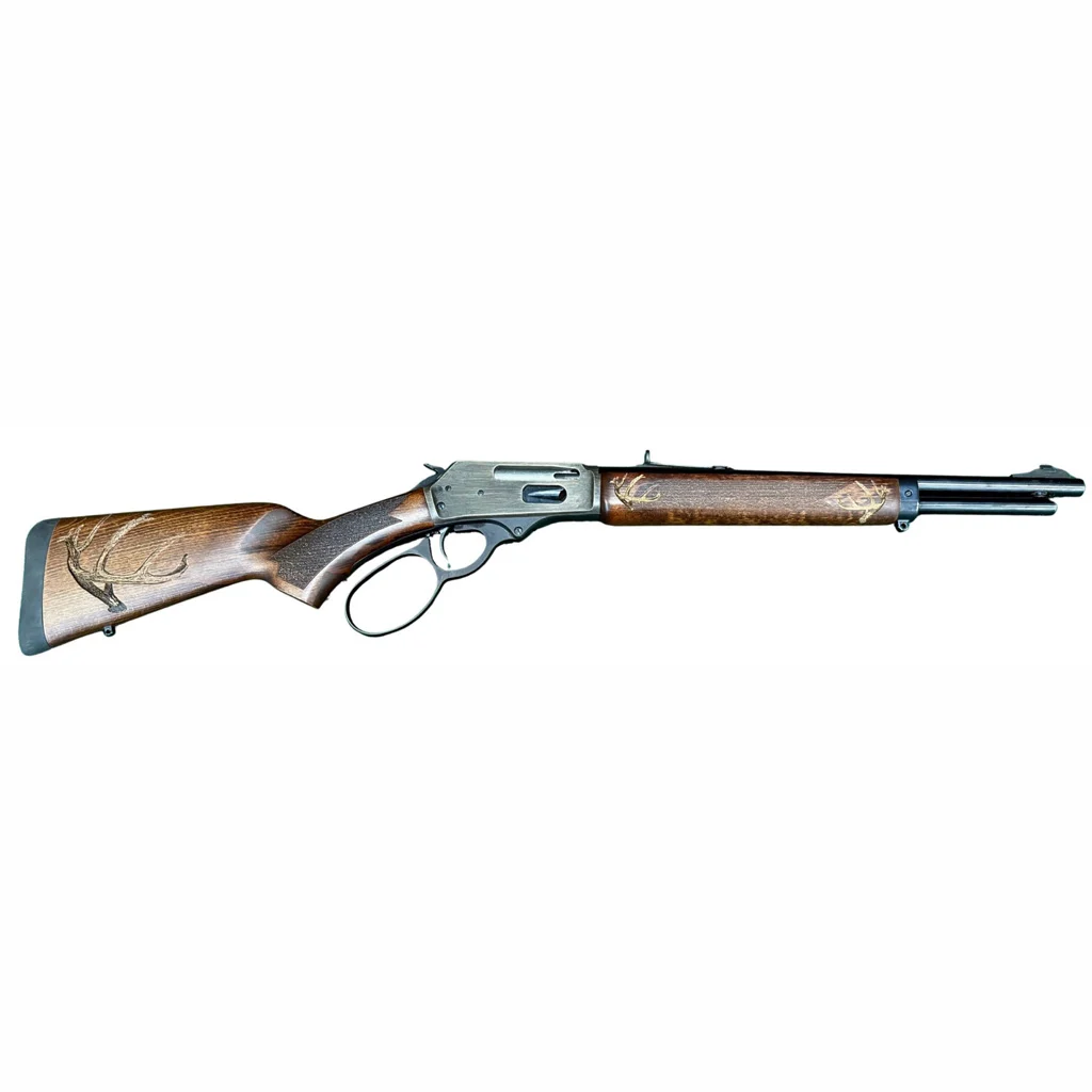 Rossi R95 Trapper Deer Edition Rifle 30-30 Win. 16.5 in. Engraved Rec & Stock 5 rd. BL - Image 2