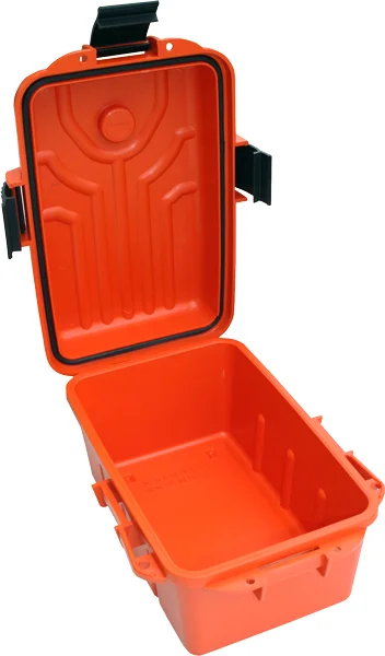 MTM SURVIVOR DRY BOX - LARGE 10"X7"X5" ORANGE - Image 2
