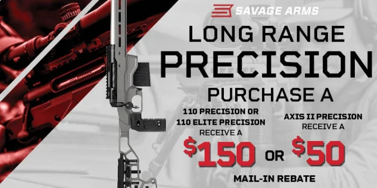 WTW Arms Savage Rebate
