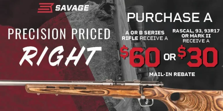 WTW Arms - Savage Rebate