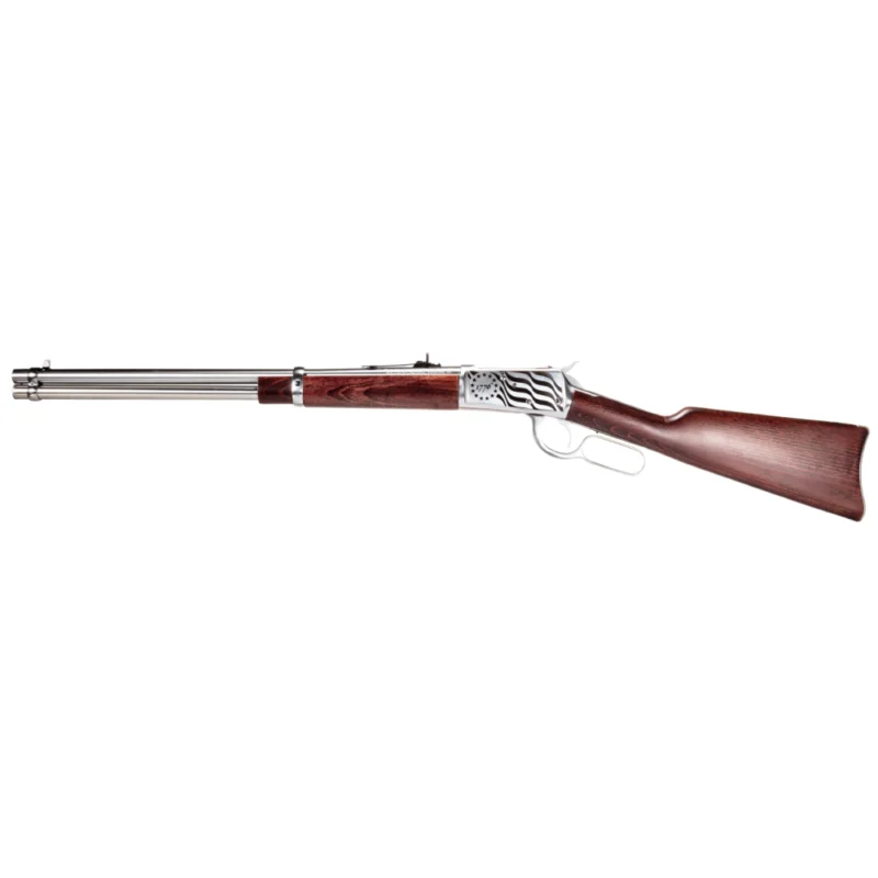 Rossi R92 1776 Flag Carbine Rifle .357 Mag 8rd Magazine 16" Barrel Stainless Steel with Hardwood Stock