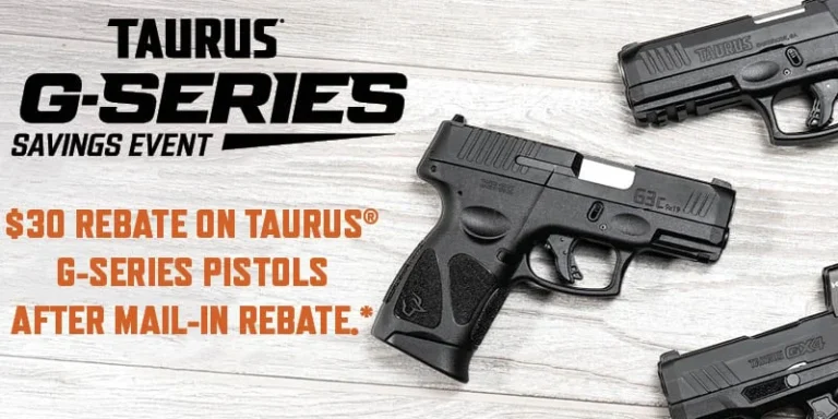 Taurus G Series Rebate - WTW Arms