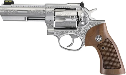 RUGER GP100 357MAG 4.2" STS 6RD ENG - Image 2