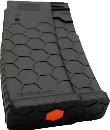 HEXMAG MAGAZINE SR-25 308 WIN - 20RD BLACK POLYMER - Image 2