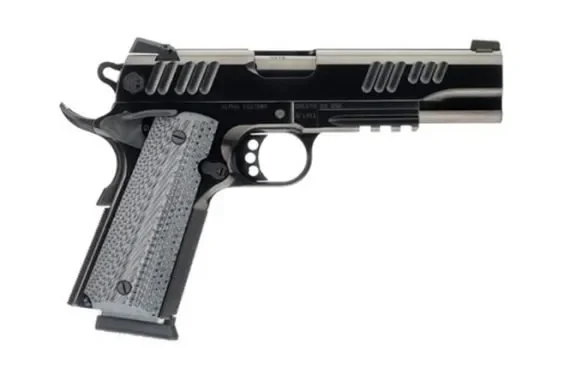 ALPHA FOXTROT AF1911-E HGA 9MM 5IN BBL POLISHED BLACK DLC 10RD NOVAK SIGHTS